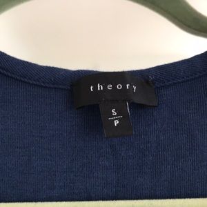Theory Tops - Blue Theory T-shirt Theory Tops - Blue Theory T-shirt